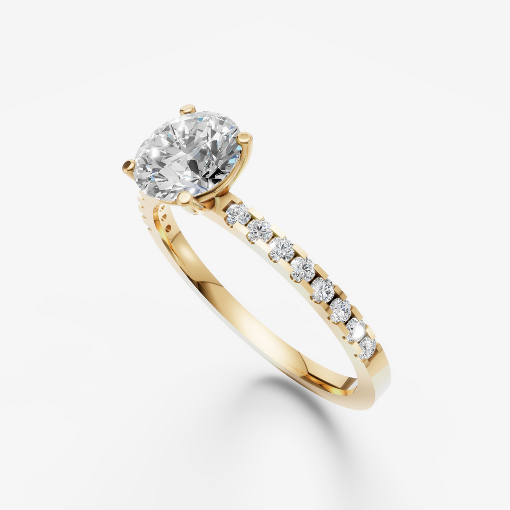 ecomposer-metal finish-gold,ecomposer-carat weight-1