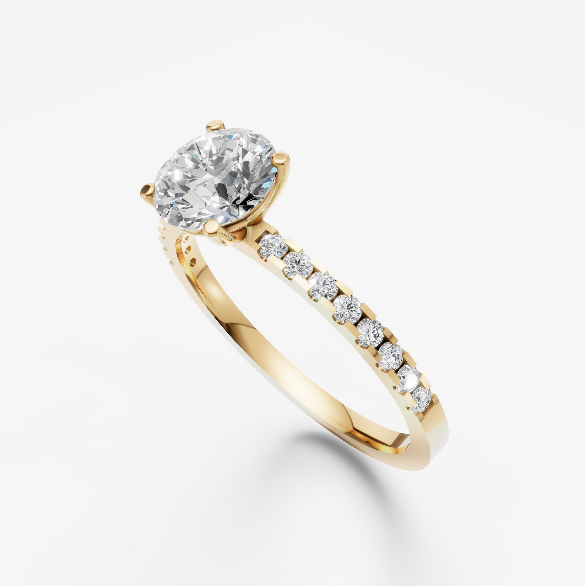ecomposer-metal finish-gold,ecomposer-carat weight-1