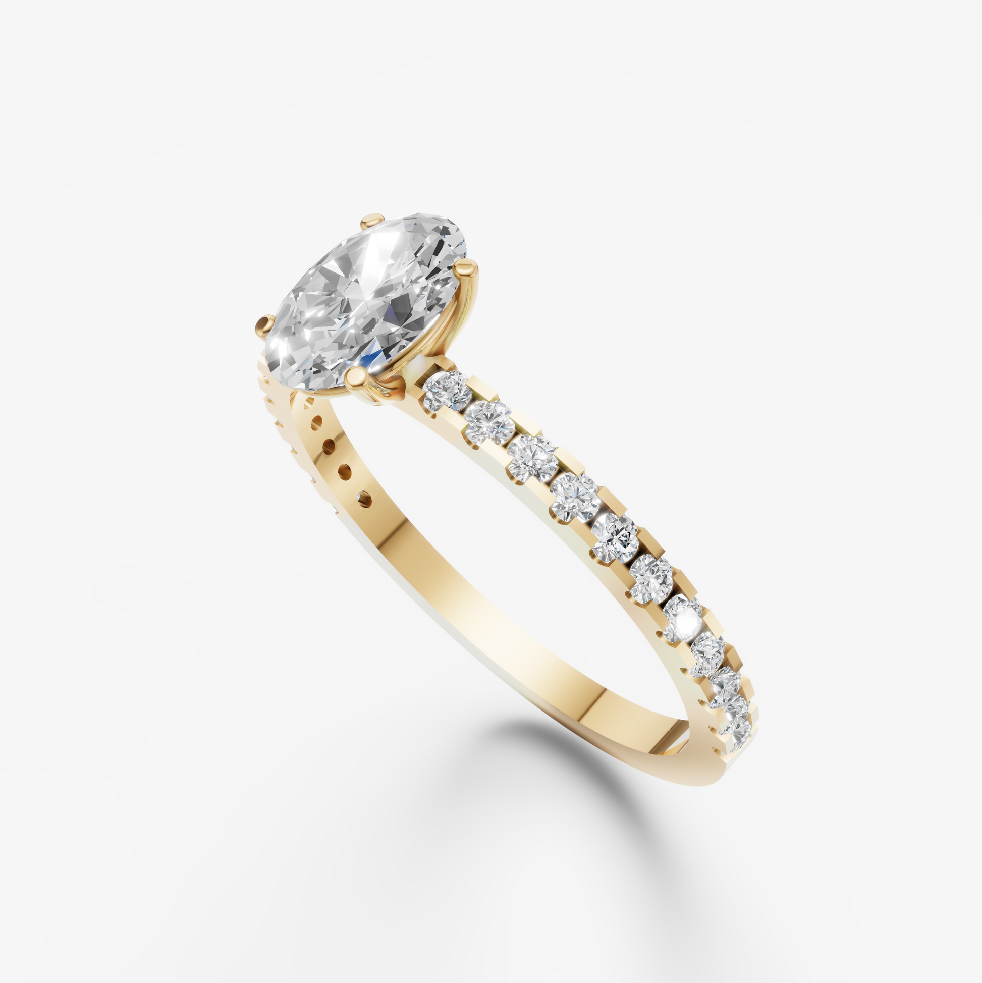 ecomposer-metal finish-gold,ecomposer-carat weight-0.75