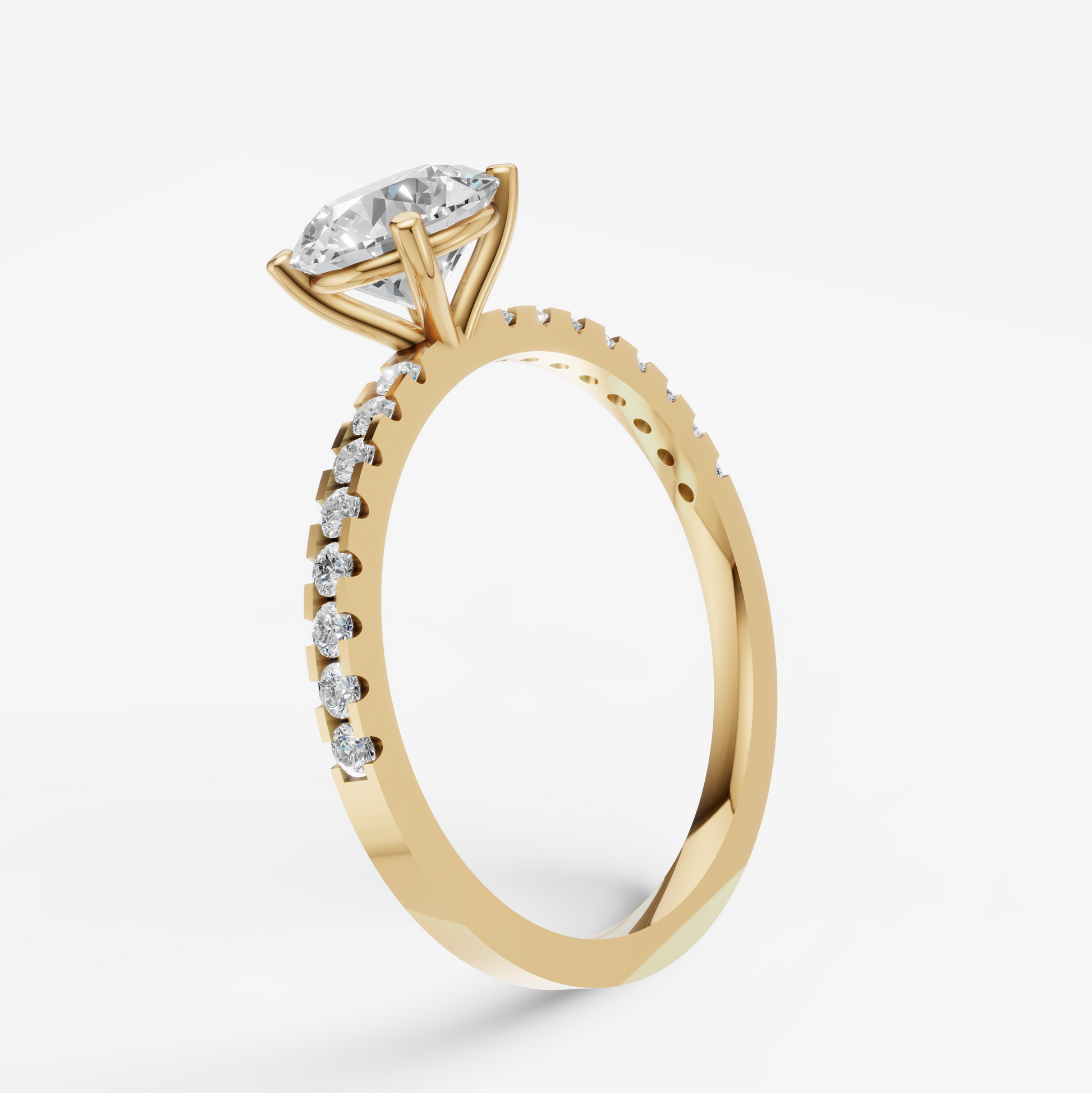 ecomposer-metal finish-gold,ecomposer-carat weight-1